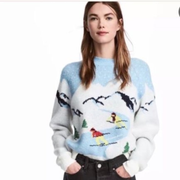 skiing sweater